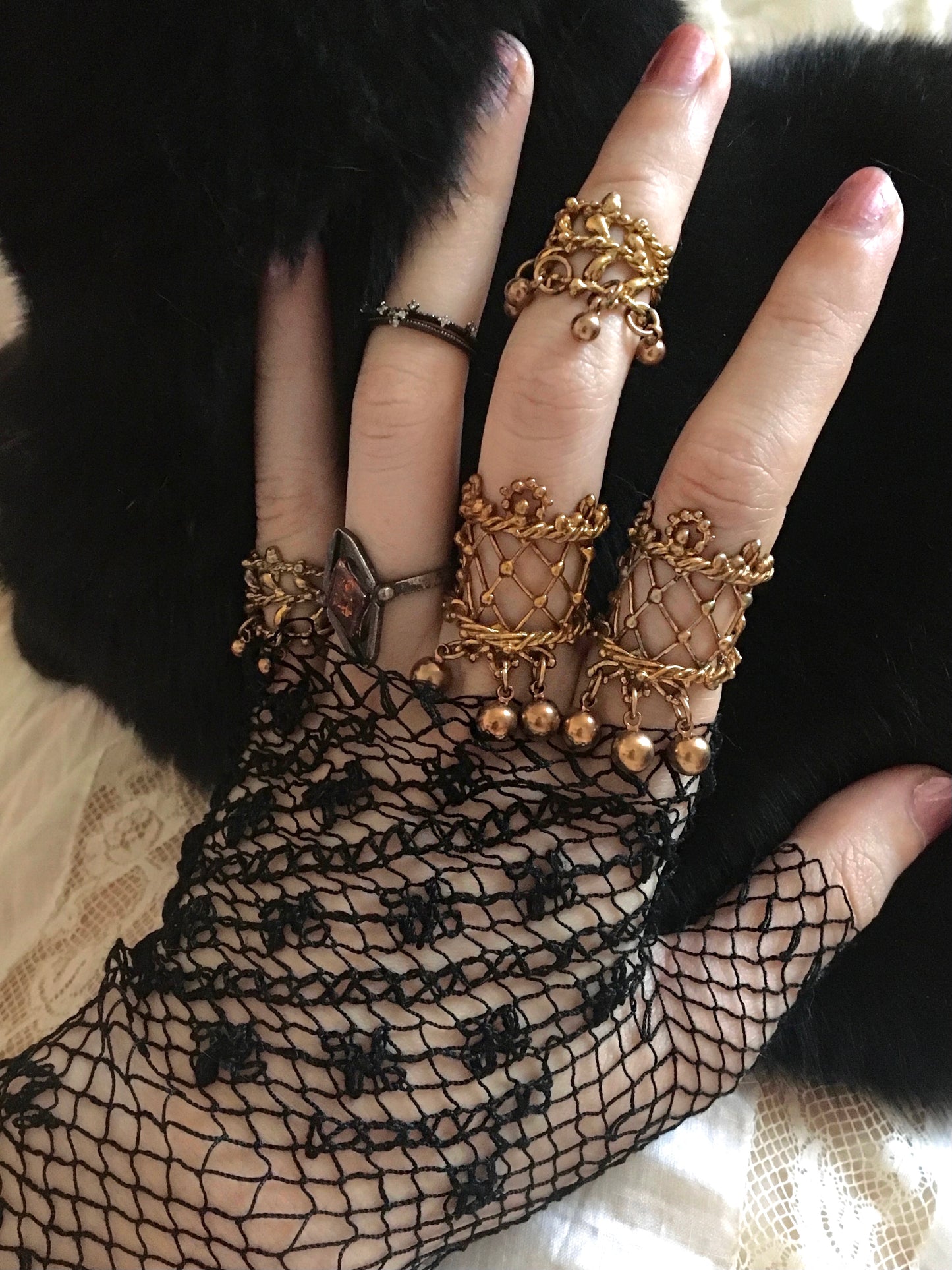 victorian ring set